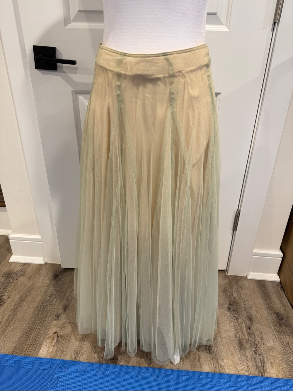 Lacemade Fairy Wildflower Green Floral Corset and Tulle Skirt Women's Size L New - Picture 8 of 14